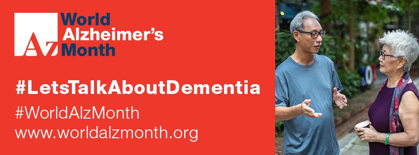 SEPTEMBER IS ALZHEIMER'S MONTH